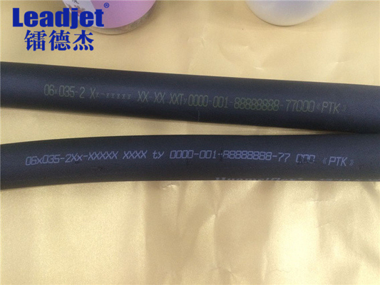 4 líneas pequeño tubo de la impresora de chorro de tinta del carácter de CIJ 25×25 Dots For Wire Cable Tube