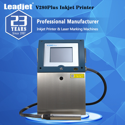 Líneas continuas de la impresora de chorro de tinta del pequeño carácter de V280P 110V 220V 5 automáticas